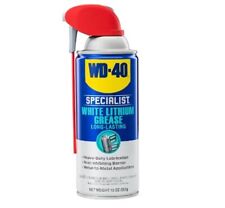 WD-40 Specialist White Lithium Grease Spray With SMART STRAW SPRAYS 2 WAYS - US