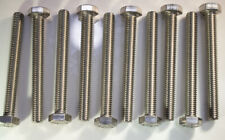 M10 X 1.50 X 65mm Stainless steel hex head metric 8pcs - Winchester - US