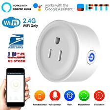 WiFi Smart Mini Plug Outlet Remote Control Timer Switch Socket Alexa Google Home - Buena Park - US