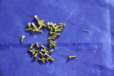 Brass Machine Screws - 00-90 ; 0-80; 1-72 ; 2-56 - Packs of 10 or 12 - Rogers City - US