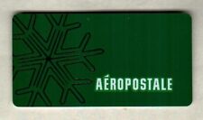 AEROPOSTALE Green Snowflake ( 2007 ) Gift Card ( $0 )