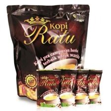 Kopi Jamu Ratu Malaya JRM 3in1 Mix Herbs for Anti Aging, Energy for Women DHL - Toronto - Canada