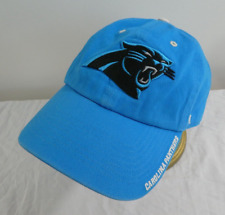 NFL Carolina Panthers Baseball Cap Hat Blue Football 47 Brand 100% Cotton OSFA