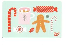 Walgreens Candy Cane Gingerbread Man Cocoa Gift Card No $ Value Collectible