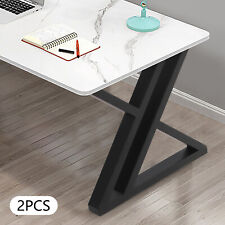 2* Metal Table Legs Coffee Table Leg 16 Desk Legs Furniture Foot Pad Adjustable - Chino - US"