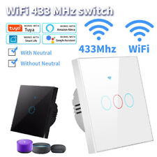 WiFi Smart Switch Switch No Neutral Wire Compatible with Wireless Voice Control - CN