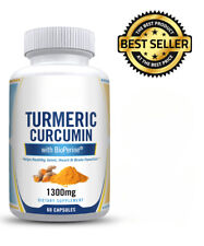 Turmeric Curcumin Highest Potency 95% 1300mg with BioPerine Black Pepper Extract - Toronto - Canada