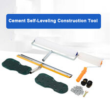 Cement Self-leveling Kit Floor Paint Roller Blade Spike Rake Construction Tools