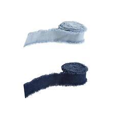 Denim Ribbon Embellishments Versatile Craft DIY Apparel Accessories DIY Sewing