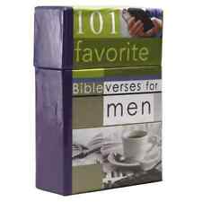 101 Favorite Bible Verses for Men Cards ( Box of Cards)