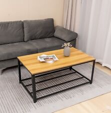 41'' L Rectangle Wooden Coffee Table Rustic Accent Furniture for Living Room - Mumbai - India