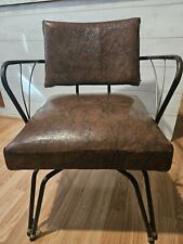 Vintage MCM Viko Vinyl Swivel Chair * Industrial * Minimalist Style - Mumbai - India