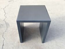 Desiron NY Minimalist Meets Industrial Steel Side Table, Refinished - Los Angeles - US