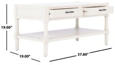 Safavieh Filbert 2 Drawer Coffee Table, Reduced Price 2172724830 COF5703A - Whitestown - US