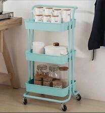 Carrello da cucina per il bagno portavivande portaoggetti in metallo VARI COLOR