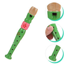 Clarinet Wooden Learning Toy For Instruments Cartoon