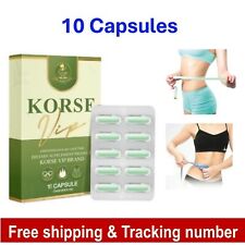 Korse By Herb VIP Weight Loss Supplement Natural Extracts Block Burn 10Capsules - Toronto - Canada