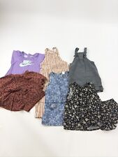 Oliver & Rain Overall Shorts Girls 24 Mo Lot Of 8 Items Various Brands