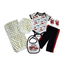 6 Items lot Baby Outfit, Receiving Blanket Set, 0-3 Months, Handmade, Cotton New