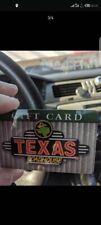 $25.00 Texas Roadhouse Physical Gift Card!