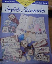 STYLISH ACCESSORIES Just Cross Stitch patterns 9 designs Leaflet