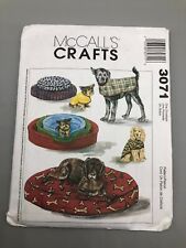 McCall's Craft Sewing Pattern #3071 Pet Accessories