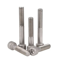 Half Thread M4 M5 M6 304 Stainless Hex Socket Cap Head Bolt machine Screws - CN