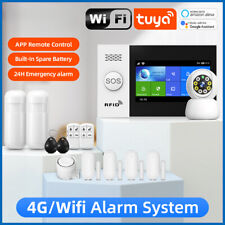 Wireless Home Alarm WiFi SMS Complete Burglar Alarm System With Alarm Siren120dB - CN