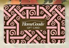 HOMEGOODS Swirls and Interlaced Lines ( 2009 ) Gift Card ( $0 )