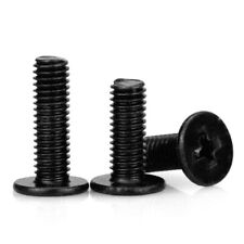 Black Stainless Steel M2-M6 M8 Cm Phillips Ultra Thin Flat Wafer Head Screw Bolt - CN