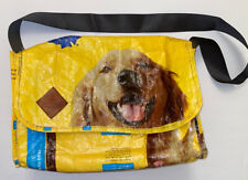 Recycled Pedigree Dog Food Messenger Bag M-C Rancho Ojo De Agua