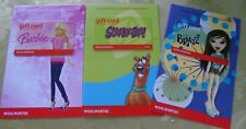 WOOLWORTHS COLLECTABLE GIFT CARDS BRATZ, BARBIE AND SCOOBY DOO