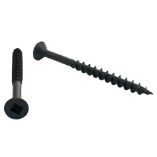 Cabentry Brand | Wood Screws | Flat Head | Square Drive | #8 | 1 1/4 Inch | Deep - Jasper - US