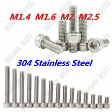 M1.4 M1.6 M2 M2.5 Stainless Steel Hex Socket Cap Head Screws Bolts DIN912 - Monroe Township - US