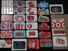 Target Christmas Gifts 27 Assorted Gift Card Lot NO $ Value Collectible Only
