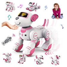 Remote Control Robot Dog Toy for Kids - Interactive Touch & Follow 17 Pink - Buckeye - US