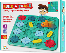 Build-A-Track Brain Teaser Puzzles for Kids Ages 4-8 - Educational Smart Logic B - Denver - US