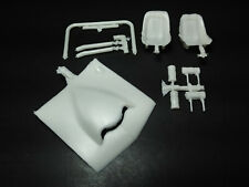 67 1967 GTO Pontiac 1/25 drag car hood scoop roll cage racing bucket seat model