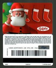 RALPHS Santa Claus 2020 Gift Card ( $0 )