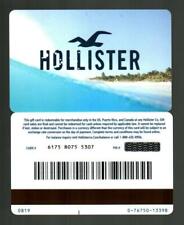 HOLLISTER Rolling Wave and Sandy Beach 2019 Gift Card ( $0 ) V2