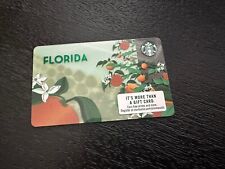 Starbucks 2018 City State Series Florida Oranges Coffee Gift Card