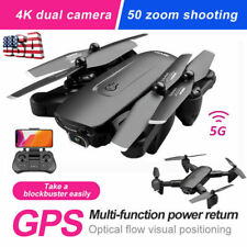 F6 Quad air Drone GPS 4k HD Wide Angle Dual Camera WIFI FPV RC Quadcopter Drone