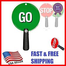 Engaging Red & Green Stop & Go Sign - Educational Tool for Street Smart Kids - Long Beach - US