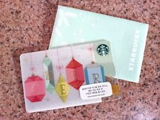 Starbucks Korea 2015 NEW Christmas Cheer Gift Card w/Matching Envelope US Seller