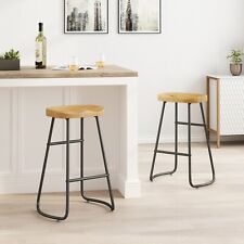 29.52 Stylish Minimalist Bar Stools Set of 2 for Kitchen Island Counter Height - Ontario - US"