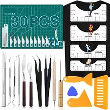 30 PCS Tool Set Craft Basic Supplies Home School Scrapbook Crafts Accessories