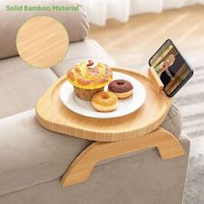 Multi-functional Sofa Armrest Clip On Tray for Drinks Eating Snacks