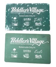 $100 Peddler’s Village Gift Cards Bucks County PA Doylestown +extra