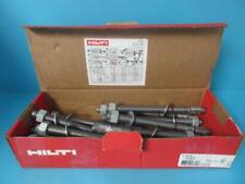 BOX OF 15 HILTI KB-TZ2 5/8 X 8-1/2 CONCRETE WEDGE ANCHORS 2210275 ZINC PLATED - Des Moines - US"