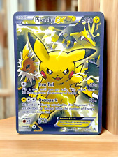 Pikachu EX Promo Gold Metal Pokémon Card Collectible/Gift/Display